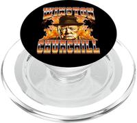 Winston Churchill stile bootleg britannico anni '90 PopSockets PopGrip per MagSafe