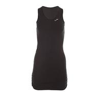 Winston Hape Donna Fitness Tempo Libero wtr15 con Drappeggio Laterale Slim Style Longtop, Nero, XS