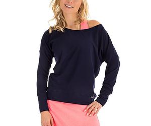 Winston Hape - Maglia a Maniche Lunghe per Il Tempo Libero, per Sport, Danza e Fitness, Donna, Freizeit Sport Dance Fitness Longsleeve, Blu Notte, XL