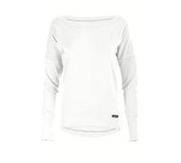 Winston Hape - Maglia a Maniche Lunghe per Il Tempo Libero, per Sport, Danza e Fitness, Donna, Longsleeve Freizeit Sport Dance Fitness, Bianco, M