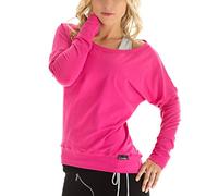 Winston Hape - Maglia a Maniche Lunghe per Il Tempo Libero, per Sport, Danza e Fitness, Donna, Longsleeve Freizeit Sport Dance Fitness, Pink, XL