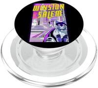 Winston-Salem Gatto Anime Paesaggio Urbano North Carolina PopSockets PopGrip per MagSafe