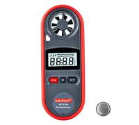 Wintact Digitale LCD Wind Speed Scale Gauge Meter anemometro termometro - palmare anemometro Misura per Vela Pesca