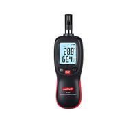 WINTACT Psicrometro Digitale e Misuratore di Temperatura e Umidità Che Misura il Punto di Rugiada, La Temperatura del Bulbo Umido e L'Umidità.