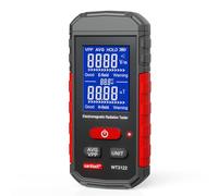 Wintact Rivelatore EMF, Tester di radiazioni elettromagnetiche digitale ricaricabile, Misuratore di caccia fantasma a campo elettromagnetico Tester per apparecchiature paranormale