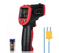 Wintact Termometro Infrarossi -50℃ a 650℃, Pistola Temperatura Laser Digitale Misura Umidita, Temperatura Ambiente, Stampo con Termocoppie per Cucina, Alimenti, Liquidi, Forno Pizza