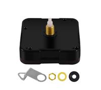 WinTaim Movimento super silenzioso per orologio da parete, 12888 movimento, lunghezza del gambo fai da te, funzionamento a batteria, riparazione (senza lancetta, serie WT-12888)