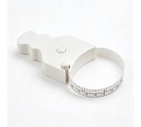 WINTAPE - Metro a nastro corpo 150 cm, funzionamento con una sola mano, design compatto ed ergonomico, colore bianco