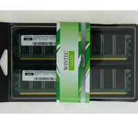 Wintec 3VD4003U9-2GK 2GB 2X1GB DDR1 400MHZ NON ECC UDIMM 2RX8 KIT
