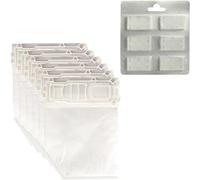 Wintem - Accessori Aspirapolveri Compatibili Folletto per Diversi Modelli (12 Sacchi e 12 Profumi, VK 135-136)