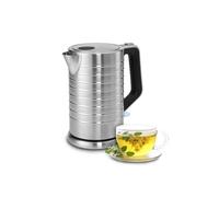 Wintem Bollitore Elettrico per Acqua in Acciaio Inox 1,7L - Ideale per Preparare Bevande Calde come Thè o Tisane in Modo Comodo e Veloce - Coperchio di Sicurezza con Blocco e Interrutore - 220-240V