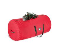 Wintem - Borsa Pieghevole Porta Albero di Natale Impermeabile con Zip, Manici Rinforzati ed Etichetta Trasparente, Ideale come Borsa x Albero di Natale 210 cm, Facile da Riporre e Trasportare