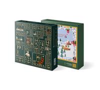 Wintem - Calendario dell’Avvento con 24 Regali a Tema Paesi del Mondo per Casa, Cucina e Benessere, Idea Regalo di Natale Originale con Gioco dell’Oca Integrato e Confezione Deluxe