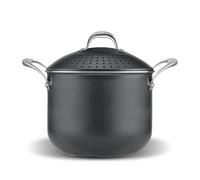 Wintem Casseruola in Alluminio 28cm Ecosostenibile - 2 Maniglie in Acciaio Inox Antiscottatura - Adatta ad Ogni Tipo di Piano Cottura - Doppio Fondo Brevettato e Compatibile con il Forno fino a 300°C