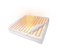 Wintem Coperta Elettrica Scaldaletto Singola 150x80cm - Ideale per Riscaldare il Letto in Inverno, Dotato di 6 Livelli di Temperatura - Sicura Grazie alla Protezione da Surriscaldamento - Lavabile
