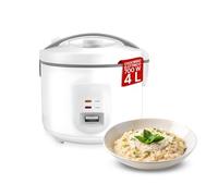 Wintem Cuociriso Elettrico da 700W con Vaporiera Integrata | Pentola Antiaderente, Cucina Sana e Veloce, Mantiene il Calore Automaticamente, Ideale per Riso e Cottura al Vapore