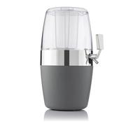 Wintem - Dispenser Bevande con Rubinetto Antigoccia da 4L per Uso Esterno e Interno, con Contenitori Ghiaccio Integrati, Facile da Pulire, Ideale per Feste, Picnic e Uso Quotidiano