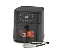 Wintem - Fast Fry Friggitrice ad Aria 8L con 8 Programmi Preimpostati e Display Touch, Cottura Senza Olio per Patatine, Carne e Dolci, Inclusi Ricettario e Tecnologia 1500W per Uso Quotidiano