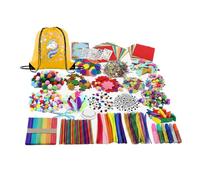 Wintem - Forniture Artistiche Bambini con Zaino Unicorno, Giochi Bambina da Oltre 1000 Pezzi Creativi per Attività Montessori, Lavoretti Manuali e Idea Regalo Educativa