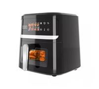 Wintem Friggitrice ad Aria Digitale 8L 1800W con 8 Programmi, Cestello Antiaderente Rimovibile e Display Touch | Cottura Sana per Dieta, Frutta e Verdura Senza Olio