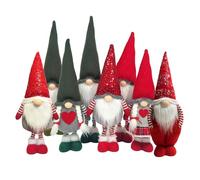 Wintem - Gnomo 40 cm in Colori Assortiti, Gnomi Natalizi Decorativi, Ideale per Mensole, Camino, Libreria Inviati Casualmente in Base alle Disponibilità