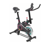Wintem - Indoor Cyclette Regolabile con Display 5 Funzioni, Volano da 4Kg e Sedile Imbottito | Allenamento Silenzioso per Gambe e Glutei | Struttura Robusta in Acciaio per Palestra in Casa