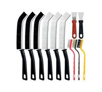 Wintem - Kit Pulizia Casa Completo da 11 Pezzi con Spazzole Multiuso e Raschietti per Pulizia Fughe, Cucina e Bagno, Facile da Usare, Compatto e Antiscivolo per una Pulizia Profonda