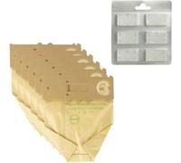 Wintem - Kit Ricambi Compatibili VK 130-131 - Set Completo con 12 Sacchi e 12 Profumi per Aspirapolvere Vorwerk Folletto, Accessori e Profumatori di Alta Qualità