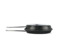 Wintem Padella per Frittata 18cm in Alluminio - il Rivestimento Antiaderente la Rende Resistente ai Graffi - Manici Ergonomici - Compatibile con Tutti i Piani Cottura Incluso a Induzione
