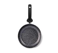 Wintem Padella Universale 28cm in Alluminio Ecosostenibile - Doppio Fondo Brevettato e Manico in Acciaio Inox - Ideale per Piani a Gas, Elettrici, Induzione e Vetroceramica - Adatta al Forno