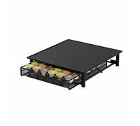 Wintem - Porta Capsule in Acciaio Inox 36 Posti con Cassetto Estraibile per Capsule Ø54 mm, Supporto Salvaspazio per Macchina da Caffè, Design Moderno per Cucina e Ufficio