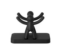 Wintem Portatovaglioli da Tavolo in Plastica Nero 15x9x7,6cm - Divertente, Moderno e Funzionale è Ideale per Cene Speciali o per Uso Quotidiano per Tutti i Tipi di Fazzoletti - Facile da Pulire