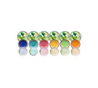 Wintem Servizio 18 Piatti in Porcellana per 6 Persone Fantasia Giungla Multicolore - Set di Piatti Composto da Piatti Piani, Fondi e da Dessert - Resistenti ed Eleganti Adatti ad Ogni Occasione