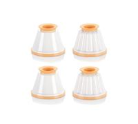 Wintem Set 4 Stampi Panna Cotta di Plastica 8,5cm - Include Recettario - Intuitivi e Facili da Usare - Leggeri e Resistenti - Facilità di Sformatura e Pulizia - Composti da Corpo Centrale e 2 Coperchi