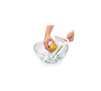 Wintem Spazzola da Cucina per Pulire Frutta e Verdura con Setole Dure in Nylon e Custodia Paraschizzi - Ideale per Igienizzare gli Alimenti per una Maggiore Sicurezza - Comodo e Facile da Pulire