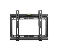 Wintem Staffa Fissa per Monitor o TV 19-42 Pollici e Supporto Fino a 20Kg - Ideale per Ottimizzare i Piccoli Spazi è Facile da Montare - Realizzata con Materiali Resistenti - 26x20x3cm