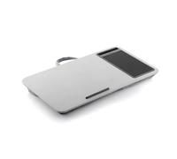 Wintem - Supporto PC Portatile XL con Cuscino Doppio, Vassoio Rigido Antiscivolo e Porta Smartphone, Ideale per Letto e Divano, con Tappetino Mouse Integrato, Design Ergonomico e Compatto
