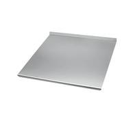 Wintem - Tagliere Acciaio Inox 40x50cm Antibatterico per Impastare e Cucina Professionale, Piano di lavoro igienico - per impastare Pane, Pizza, Dolci
