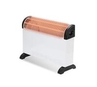 Wintem Termoconvettore Elettrico 2000W Termosifone Elettrico Basso Consumo | Stufa Elettrica da Pavimento 3 Potenze 750/1250/2000W, Termostato Regolabile, Silenzioso, con Maniglie, fino a 30 m², Bianco