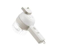 Wintem Tritatutto 4in1 Cordless 200ml - 1200mAh - Trita, Affeta, Sbatte e Sbuccia - Lame e Disco in Acciaio Inox - Facile da Smontare e Pulire - Batteria al Litio di Lunga Durata - 25x25x20cm