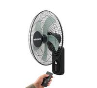 Wintem - Ventilatore a Muro Professionale 60W - Sistema a 8 Velocità Ultra-Precise - Timer 9h e Controllo Remoto - Diametro 40cm - Inclinazione 30° e Oscillazione 120°