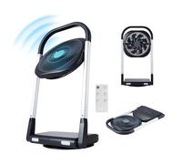 Wintem Ventilatore Telescopico Pieghevole con Telecomando Salvaspazio - Silenzio