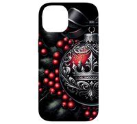 Winter Aesthetic Gothic Queen Crown For Christmas Season Custodia per iPhone 14
