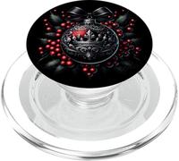 Winter Aesthetic Gothic Queen Crown For Christmas Season PopSockets PopGrip per MagSafe