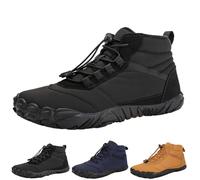 Winter Barefoot Shoes, Scarpe Invernali a Piedi Nudi, Scarpe Impermeabili, Scarpe da Trail Running e Trekking Donna Uomo, con Suola Antiscivolo e Ampia Punta, Palestra Leggere Scarpe