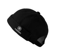 Winter Beanie, Beanie da Unisex, Trawler Invernale Beani e Hat, Berretto Invernale, Cappello Beani e da Uomo e Donna, Cappello da Marinaio da Uomo, Nero