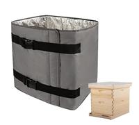 Winter Bee Hive Wrap - Waterproof Insulated Beehive Cover for Cold Weather Protection, Adjustable Secure Fit with Windproof Design, Beekeeping Wrap for Outdoor Garden Yard Lawn, Weather-Resistant Mate