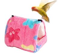 Winter Bird Nest House - Hammock Pappagal Isolato Hammock Hideaway, Peluche Avian a Riposo capanna | rifugio per Riscaldamento per Animali Domestici, Comoda Grotta della Gabbia per i criceti d