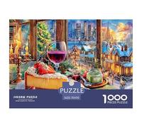 Winter Breakfast Puzzle in Stile Museo - 1000 Pezzi Di Fascino Con Splendide Illustrazioni Artistiche Da Collezione - Il Regalo Perfetto Per Un Pubblico 14+ 70x50cm/1000pcs
