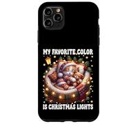 Winter Cat For Women My Favorite Color Is Christmas Lights Custodia per iPhone 11 Pro Max